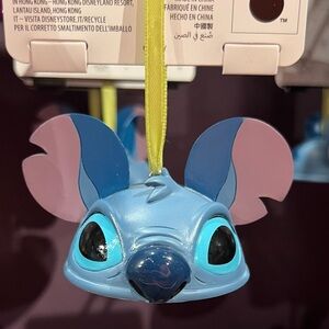 Disney Parks 2026 Stitch Autograph Ear Hat Christmas Ornament NEW